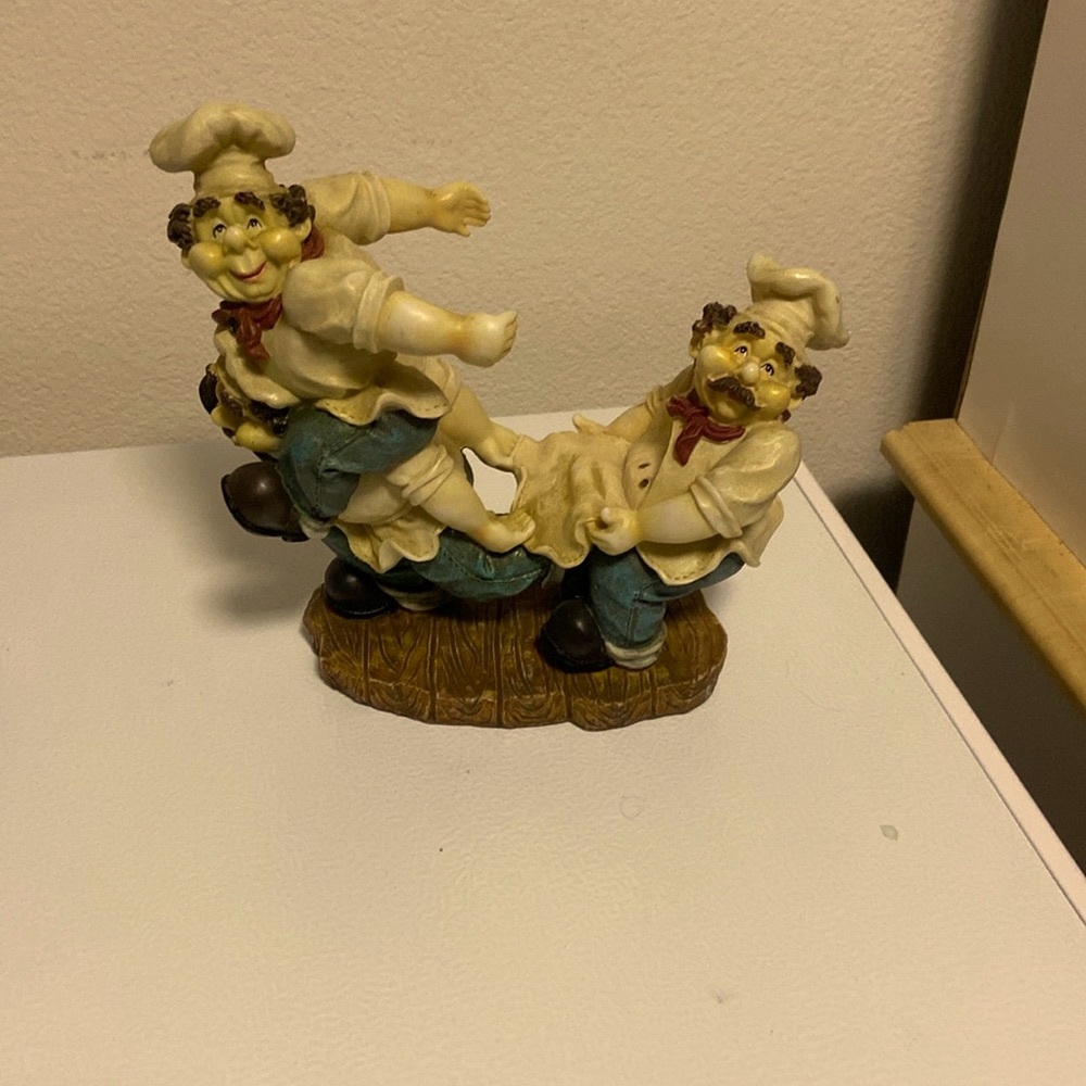 Baker men Wine holder. Wine bottle NOT INCLUDED.